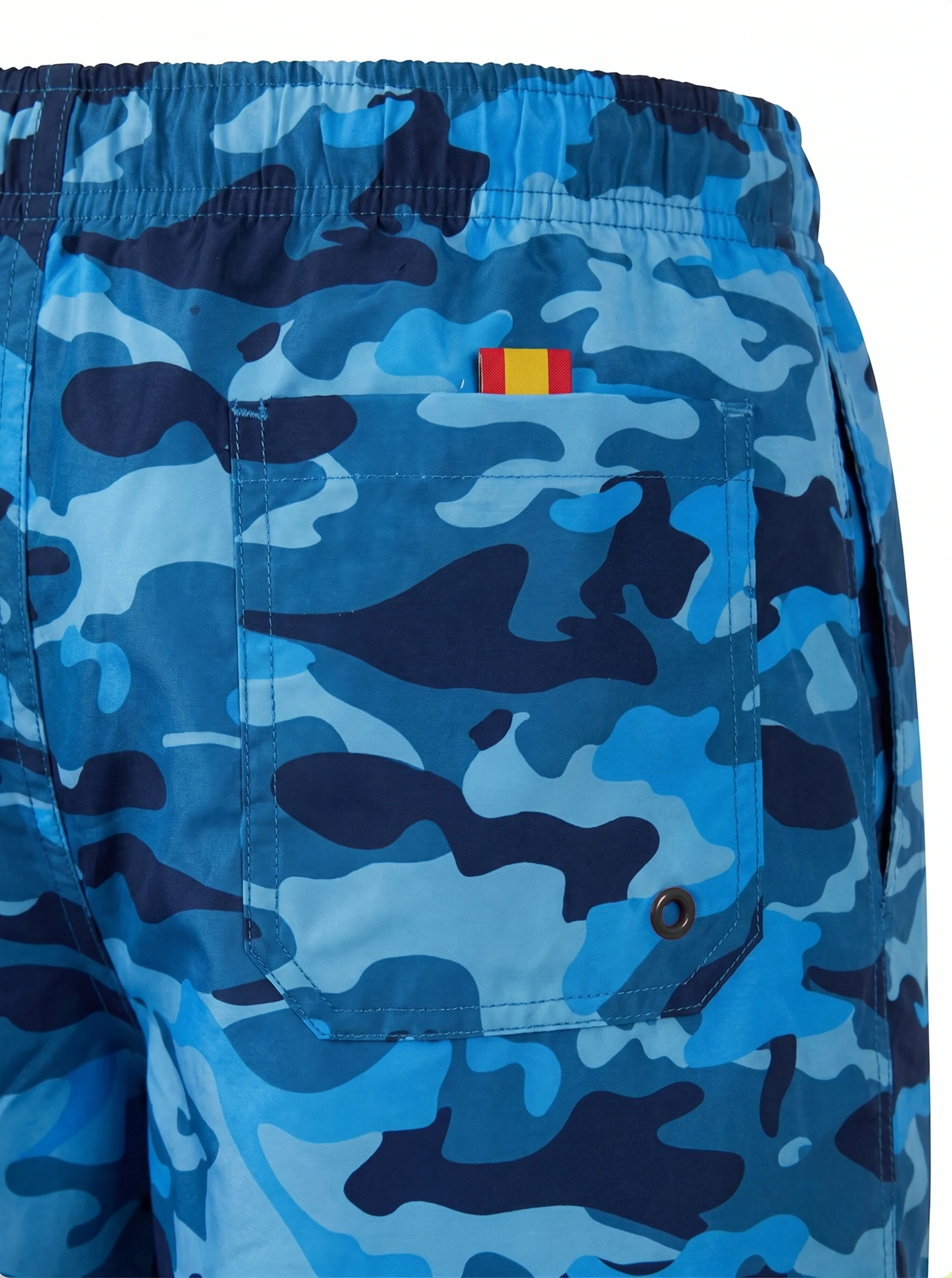 Bañador Azul Camuflaje Hombre - Image 4