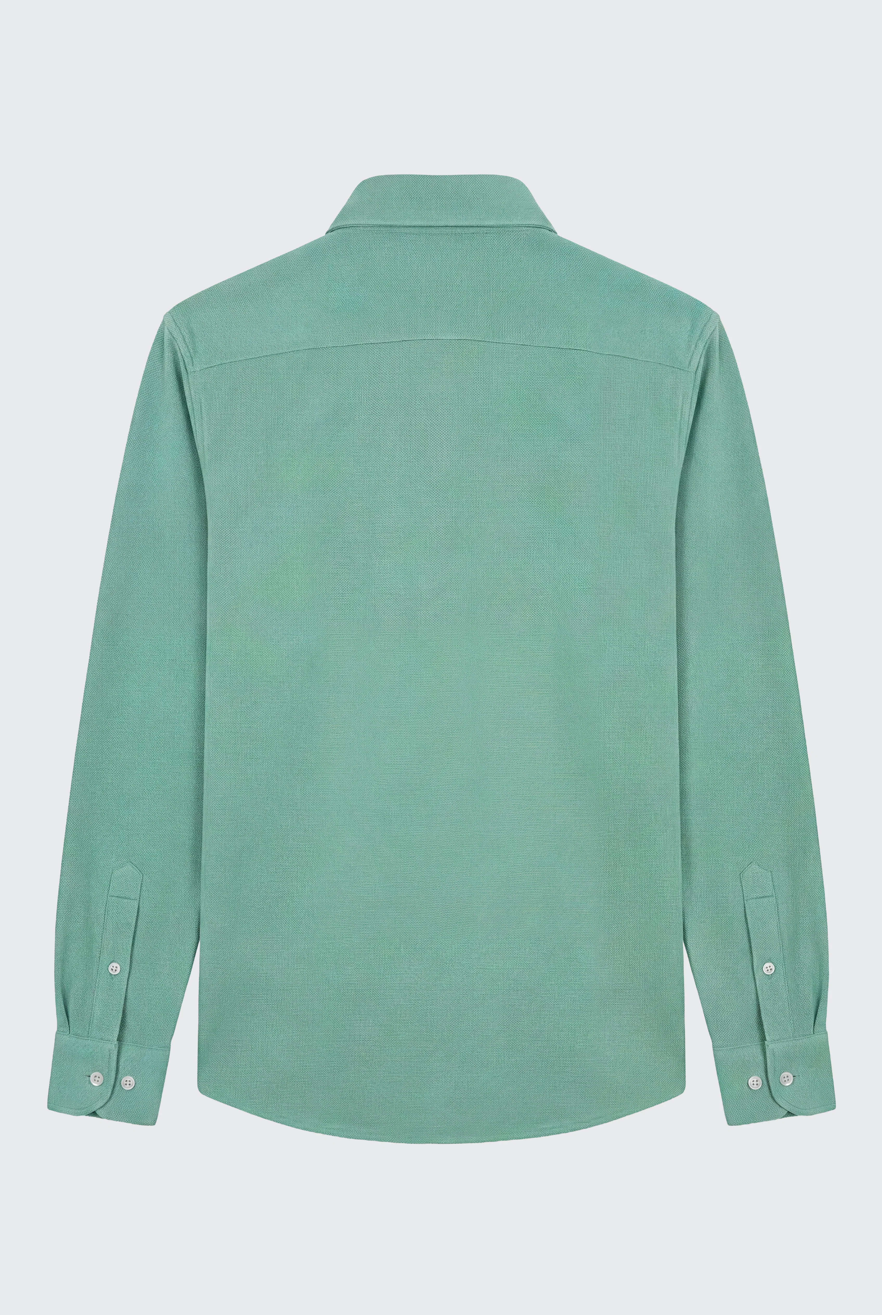 Camisa Piqué Verde Hombre - Image 6