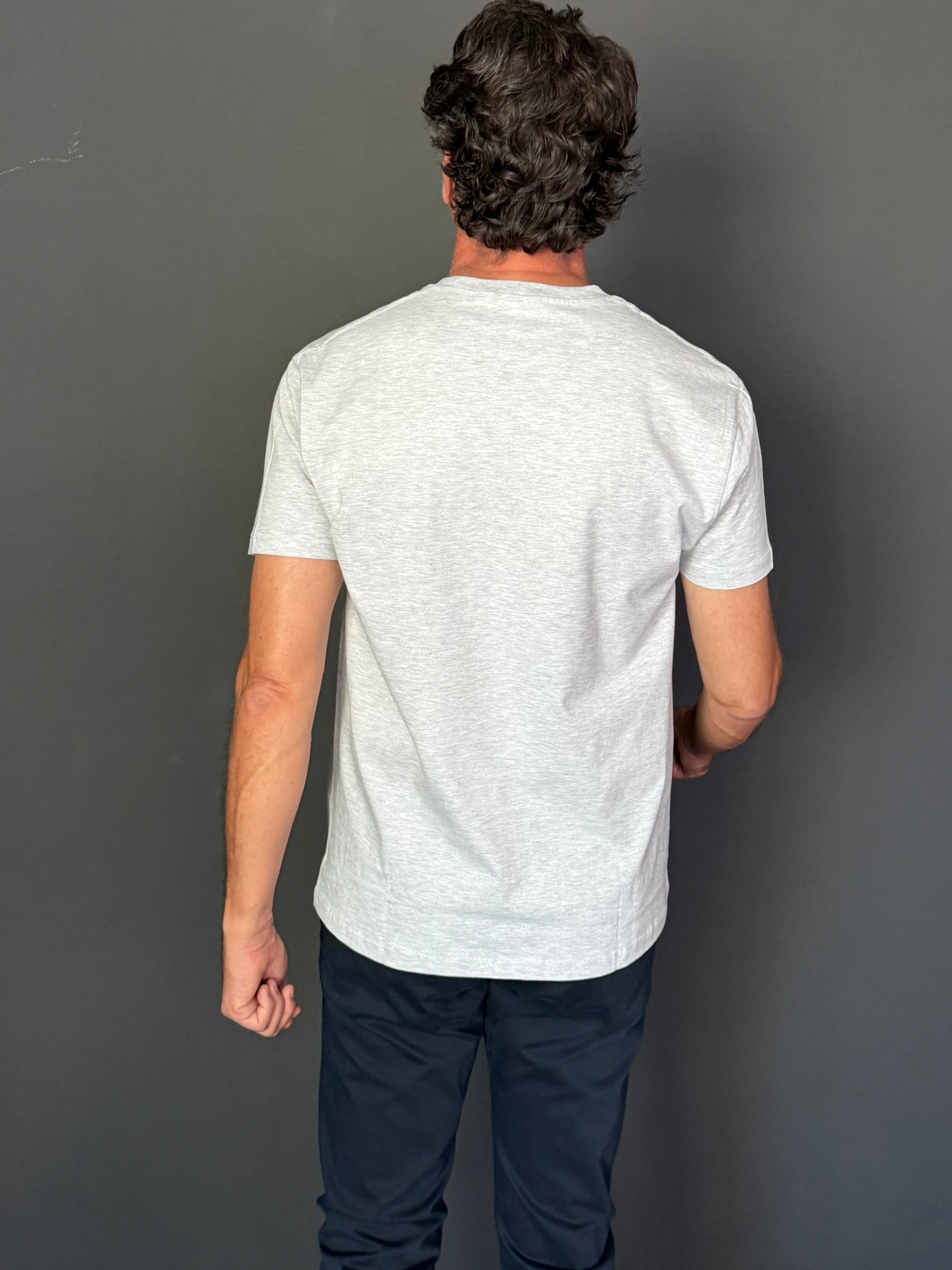Camiseta Personalizable Gris Torero Espaldas Color Hombre - Image 6