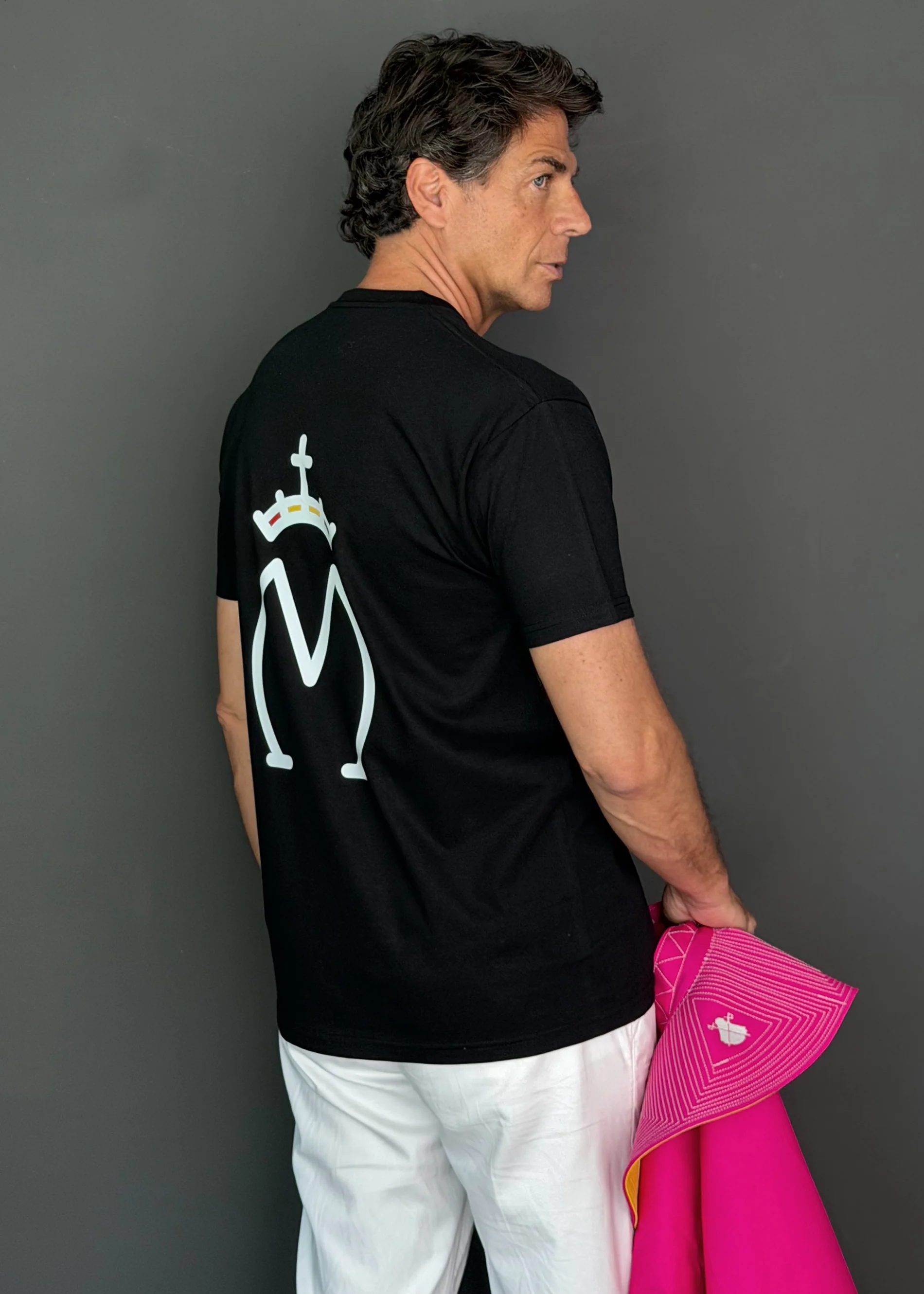 Camiseta Personalizable Negra Hierro Morante Hombre - Image 3