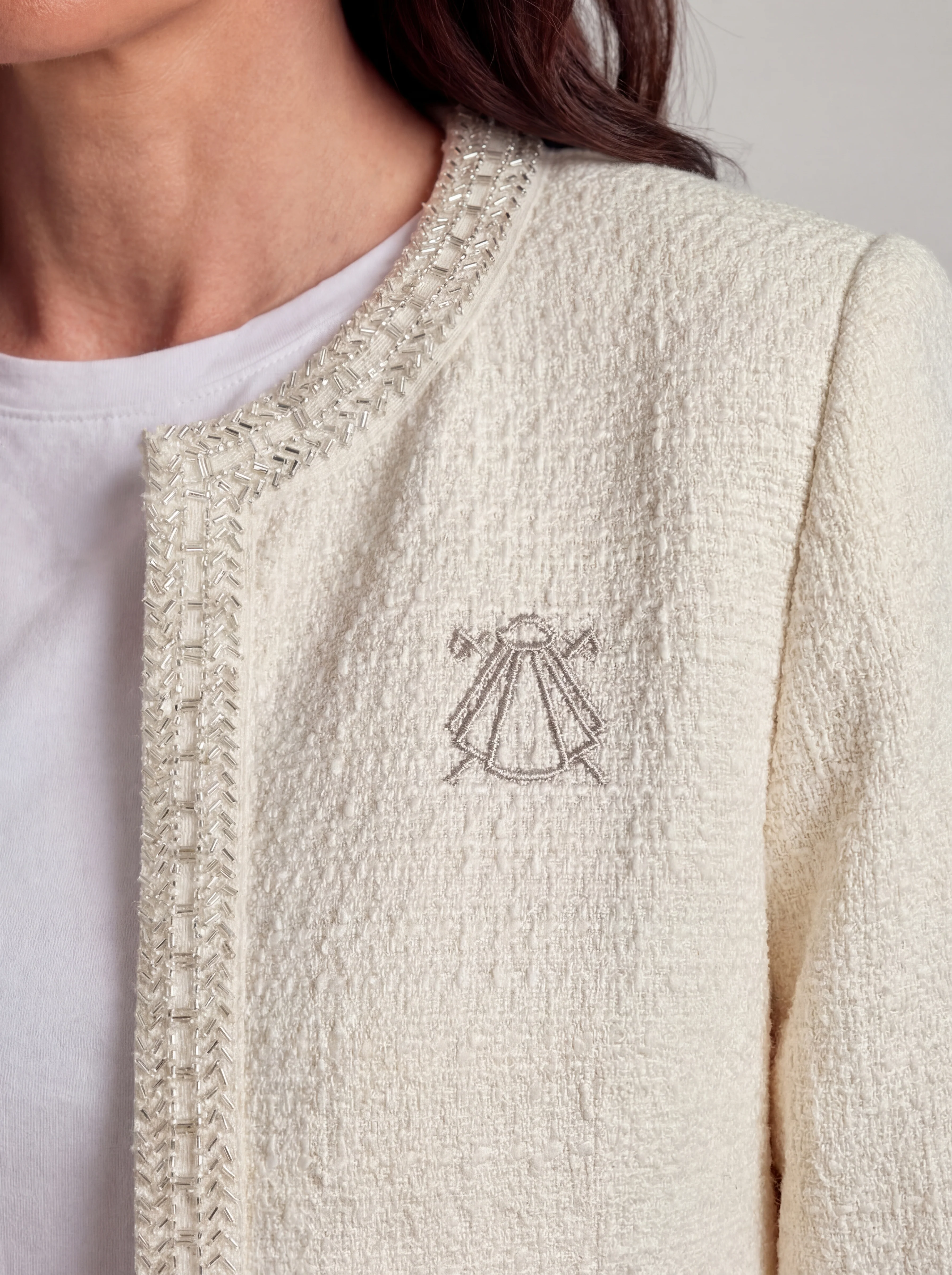 Chaqueta Marfil Fantasía Mujer - Image 3