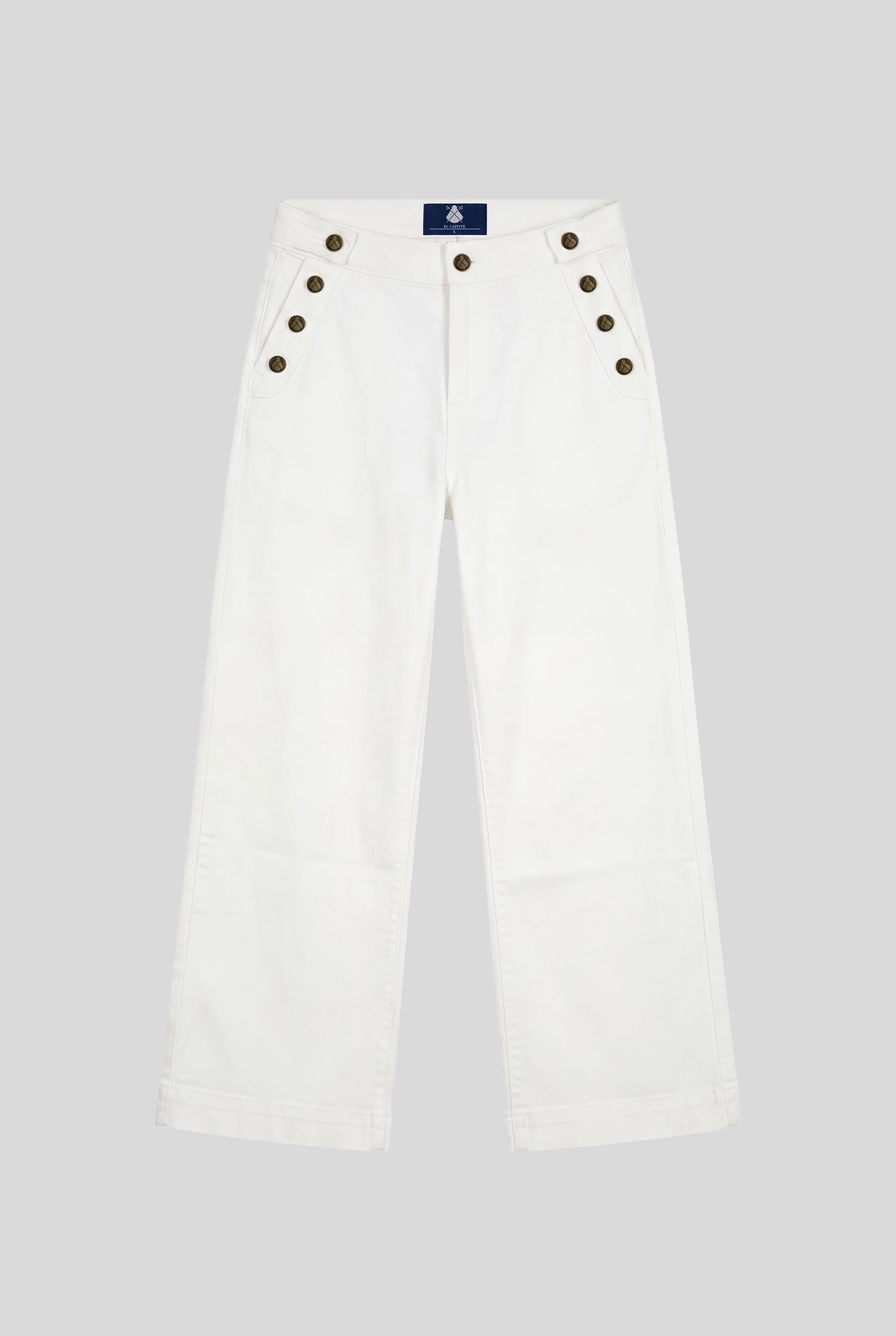 Pantalón Blanco Marinero Mujer - Image 4